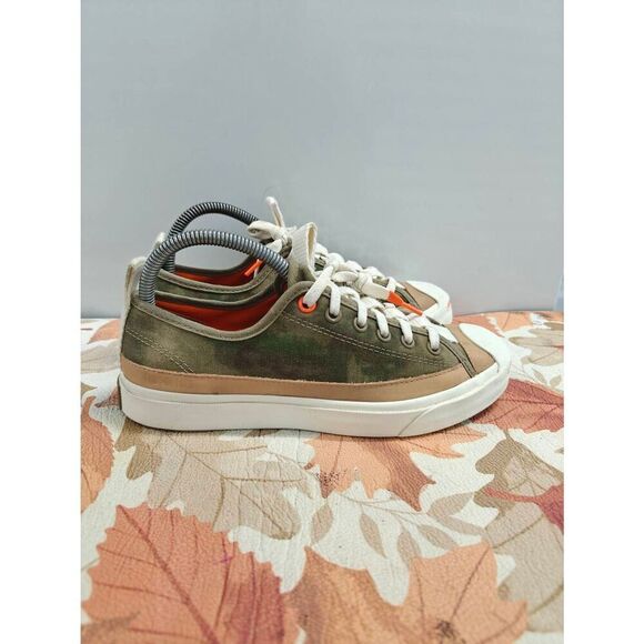 Converse x Todd Snyder Jack Purcell Rebel Prep Elmwood Egret Low Top Sneaker W7 - Picture 1 of 6